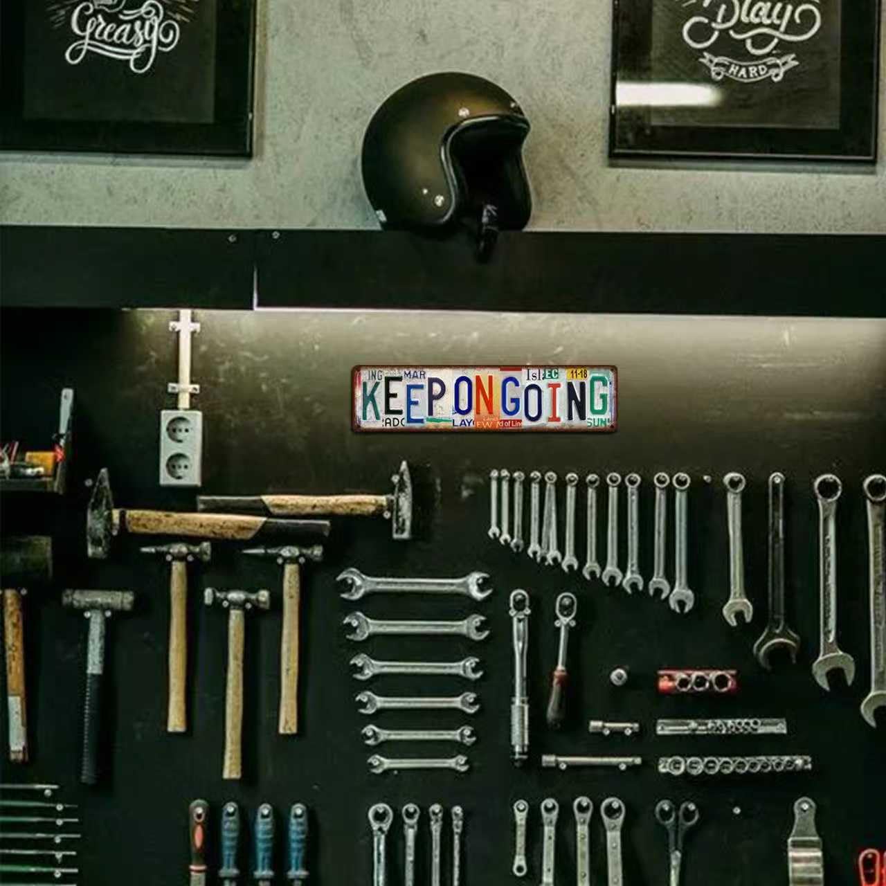 Vintage You Got This Street Sign Wall Decor Metal Tin Signs for Bar Home Bedroom Garage,16x4 Inch Aluminium - Image 5