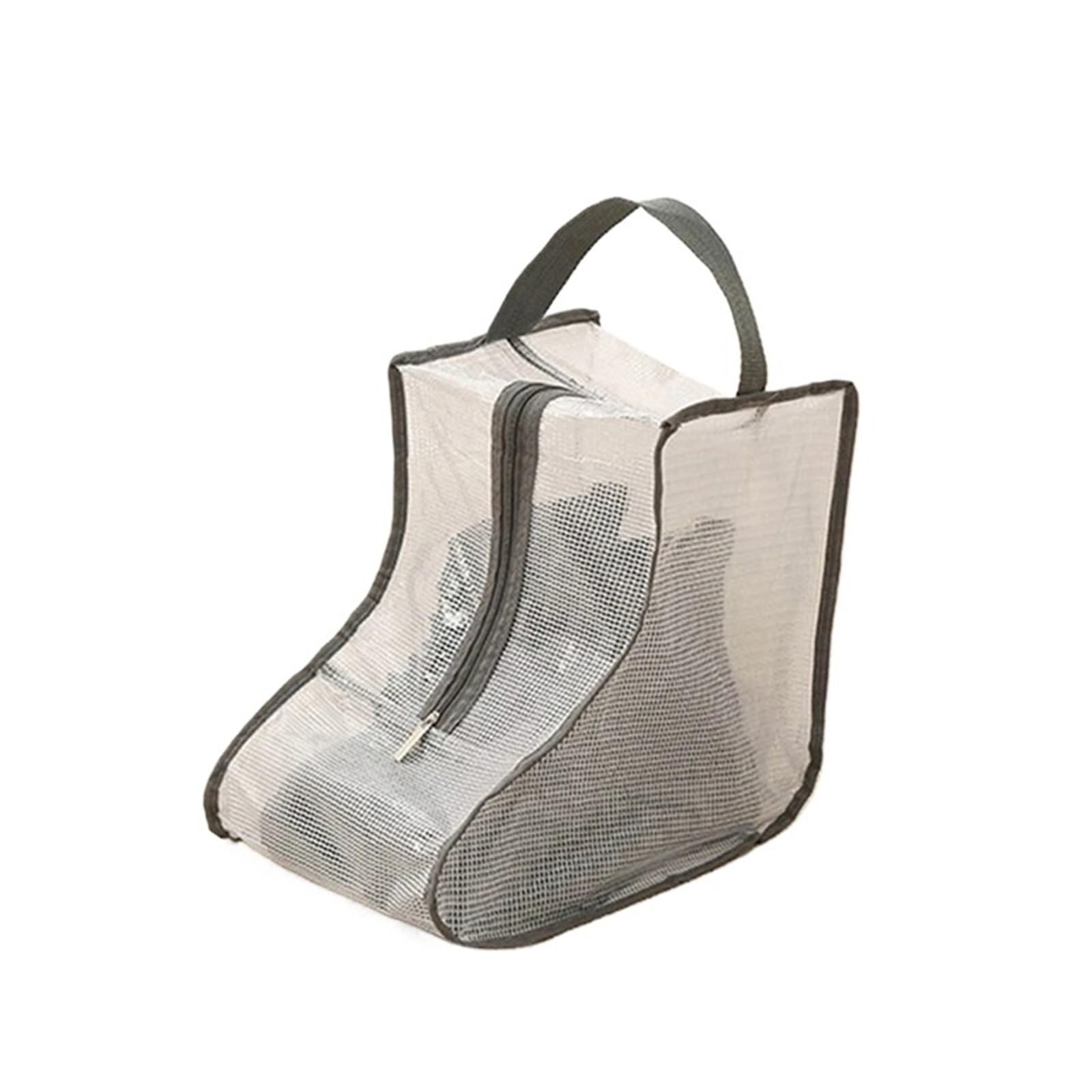 Bolsa de Zapatos de Viaje Transparente, Gris S Bolsa de Bolsillo for Botas largas, Impermeable, a Prueba de Humedad, for protección de Zapatos, for Viajes, fútbol