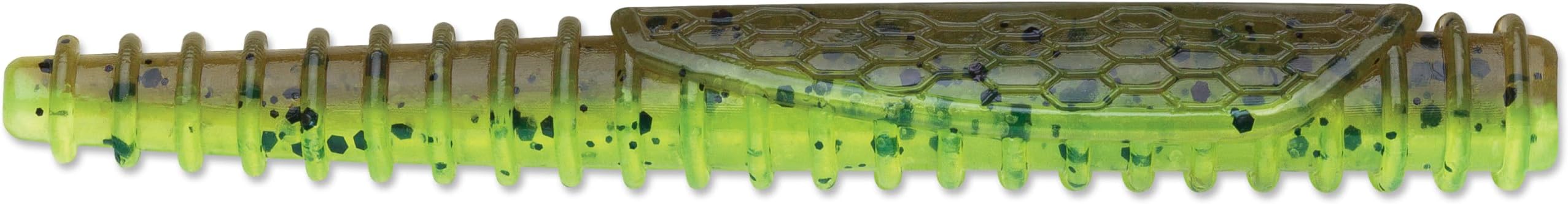 CrushCity Ned BLT Soft Plastic Ned Rig Stick Bait, Compact Finesse Worm for Mushroom Jig Heads & Pressured Bass