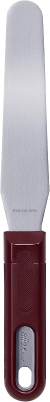 Rounded Putty Knife 1-1/4" for Art and Paint, Flexible Japanese Stainless Steel Blade, Heavy Duty Full Tang Handle, Made in JAPAN