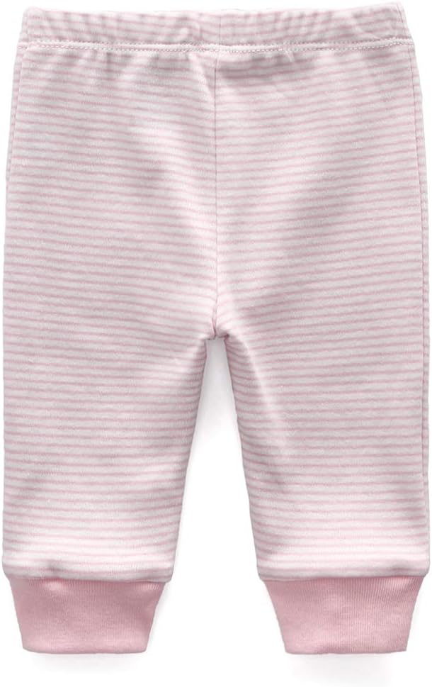 Unisex Newborn Baby Cotton 4-Pack Pants Embroidery Pringting Casual Leggings 0-24 Months for Boys and Girls - Image 3