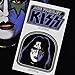 Spaceman Space Ace Frehley KISS Rock Band T Shirt & Stickers (X-Large) Black