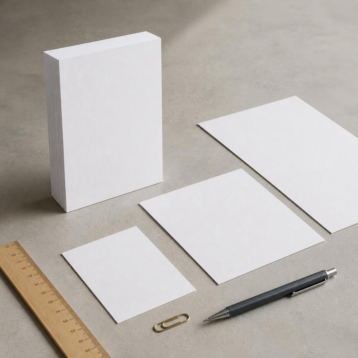Papier Cartonné Aquarelle Texturé, 4K 20 feuilles