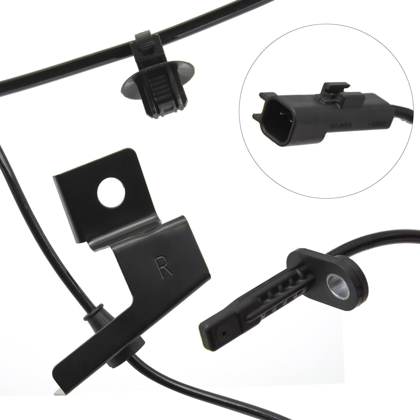 Ynovvo ALS2596 ABS Wheel Speed Sensor Front Right Passenger Side
