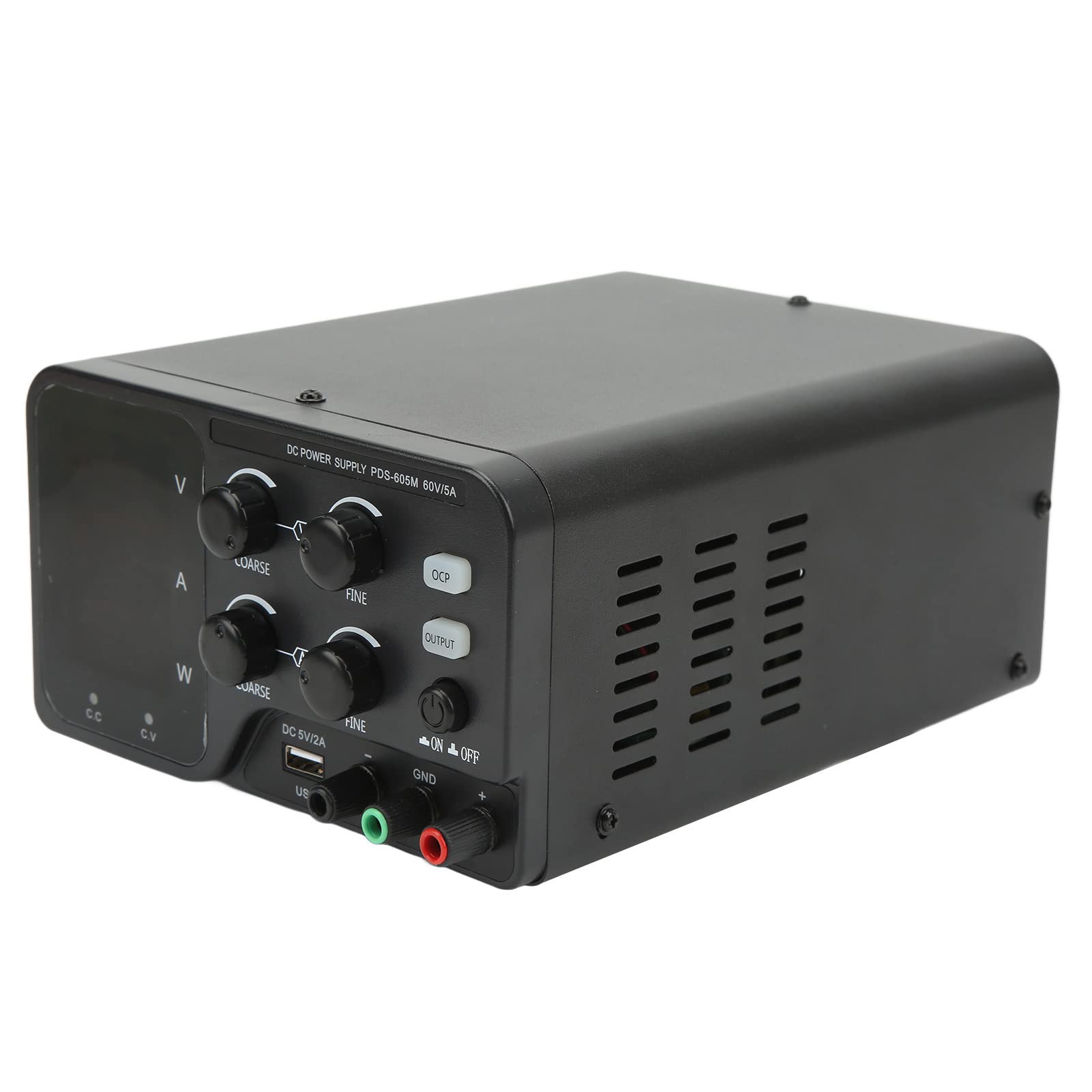 Alimentatore Regolato a LED CC, LCD di Alimentazione Regolato a LED in Rame Rosso Sicuro Ed Efficiente per l'azienda Agricola (Spina UE)