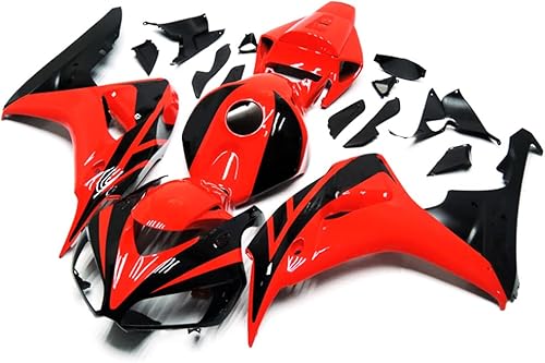 Miniatura 2 de Carenados ABS de inyección para 2006-2007 CBR1000RR 06 07 Honda CBR 1000RR 2006 2007 CBR 1000 RR Kits de cuerpo de plástico completo rojo negro