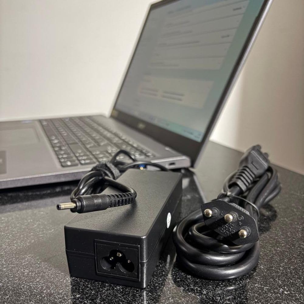 Fonte compatível para notebook Samsung, Acer ou Asus 19.1V 65W, Conector 3,0x1,1mm do Vivobook, ZenBook, Eeebook, Acer Aspire, TravelMate, Samsung NP300, NP350, NP530, NP900X3J Fonte compatível para notebook Samsung, Acer ou Asus 19.1V 65W, Conector 3,0x1,1mm do Vivobook, ZenBook, Eeebook, Acer Aspire, TravelMate, Samsung NP300, NP350, NP530, NP900X3J