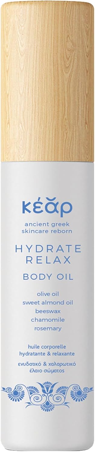 KEAR Hydrate Chill out Physique Oil, Multipurpose Dry Oil, Award-Successful, All-Pure Magnificence Oil, 50ml Glass Bottle