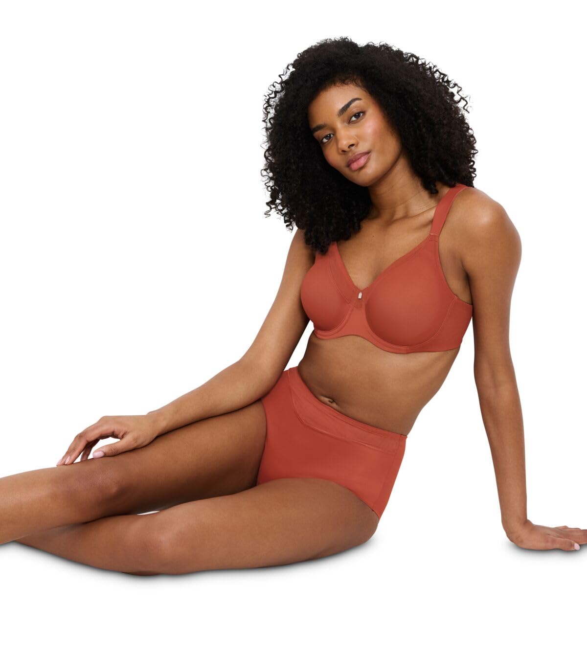 Triumph Damen Minimizer-BH True Shape Sensation T W01, mit Bügel, ohne Polsterung, Verstellbare Träger, 70E, Desert Sunset – Ansicht 2