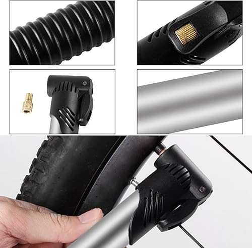 Miniatura 2 de Pequeñas bicicletas de carretera portátiles de mano 70PSI Bicicletas Ciclismo Inflador de neumáticos Bicicletas Accesorios de neumáticos Bombas de