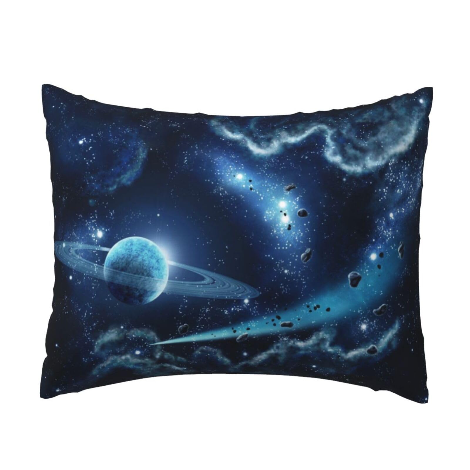 GSGCSBYMLG moon stars and planets printed Pillow Case 20x26in Cushion Cover
