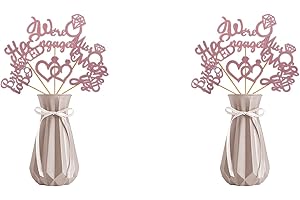 Rose Gold Wedding Party Decoration - He Asked - She Said Yes...