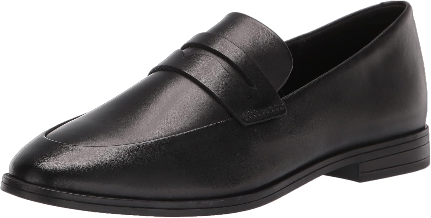 Rockport Women's Perpetua Deconstructed Loafer, Black, 9.5