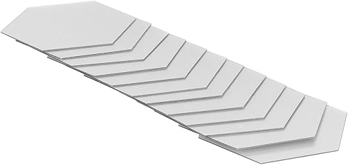 Miniatura 9 de 12 calcomanías de pared de espejo hexagonales, calcomanías acrílicas 3D extraíbles de panal de abeja para bricolaje, láminas de pared no de vidrio,