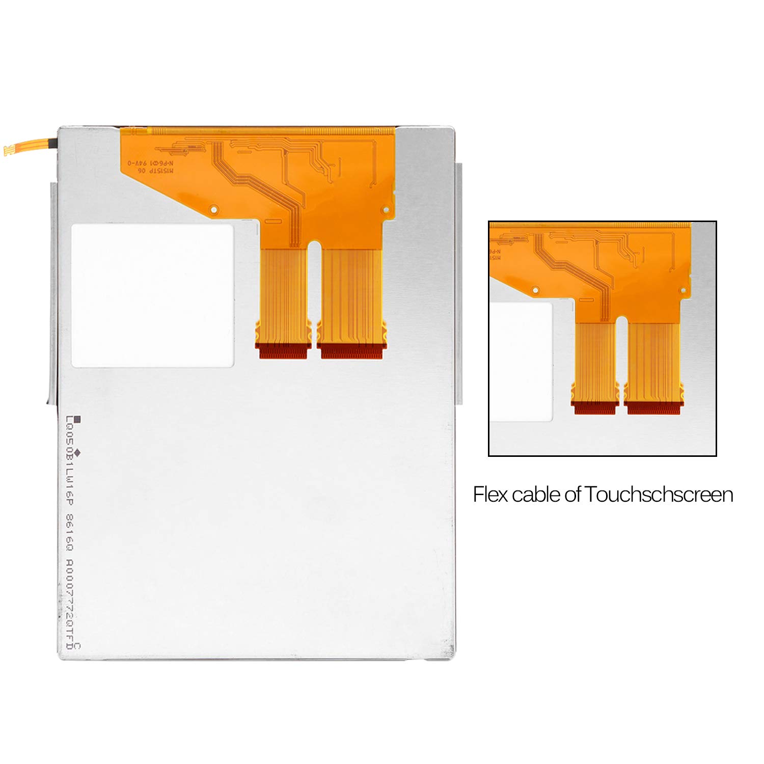 LADYSON Schermo di ricambio per Nintendo 2DS 2 DS LCD Display Kit di riparazione con strumenti di riparazione (non incluso il digitalizzatore touchscreen)