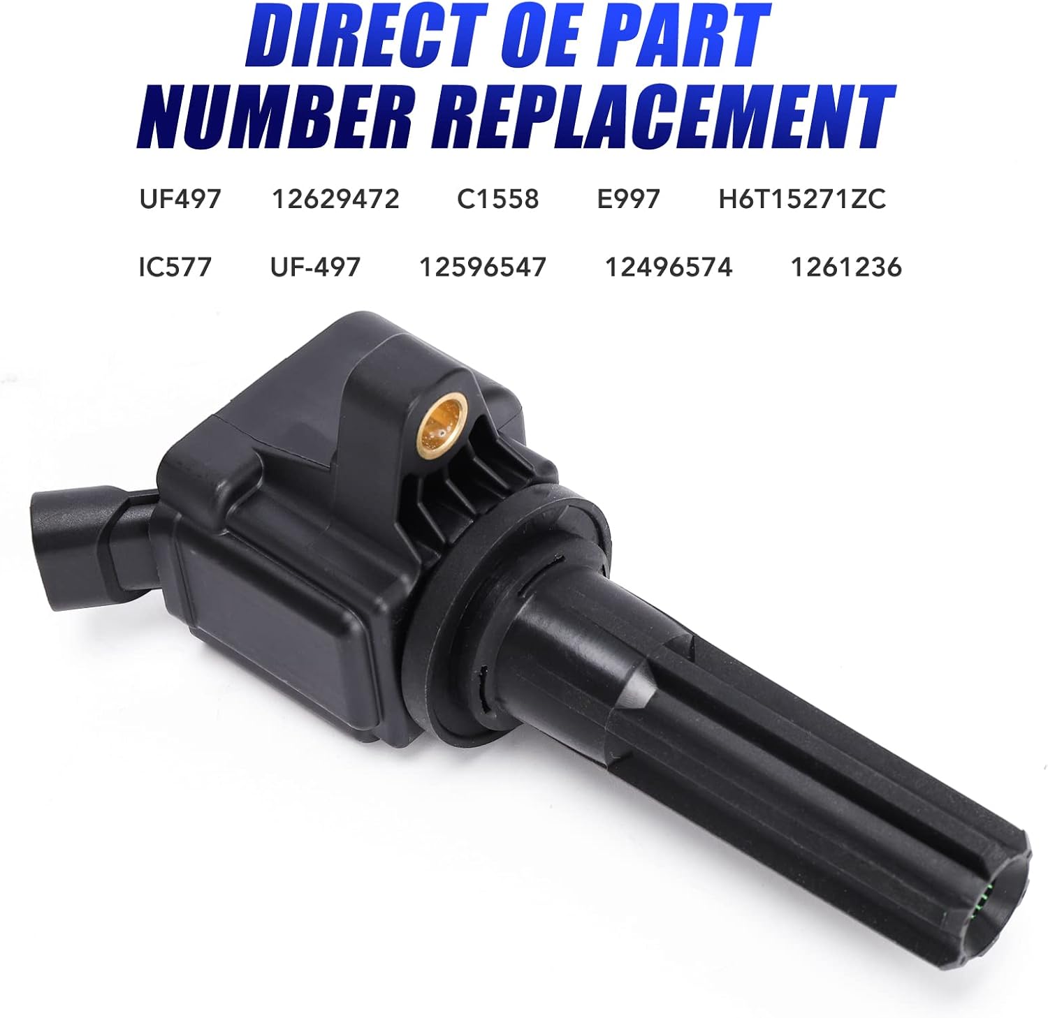 Set of 6 Ignition Coil Fits for 2006 2007 2008 2009 Chevy Trailblazer GMC Envoy Coil Pack 4.2 L6 Replaces UF497 C1558