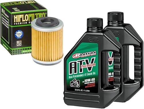 Kit de cambio de aceite 10W-40 para Yamaha 1999 YFM250X Bear Tracker 2WD SRA