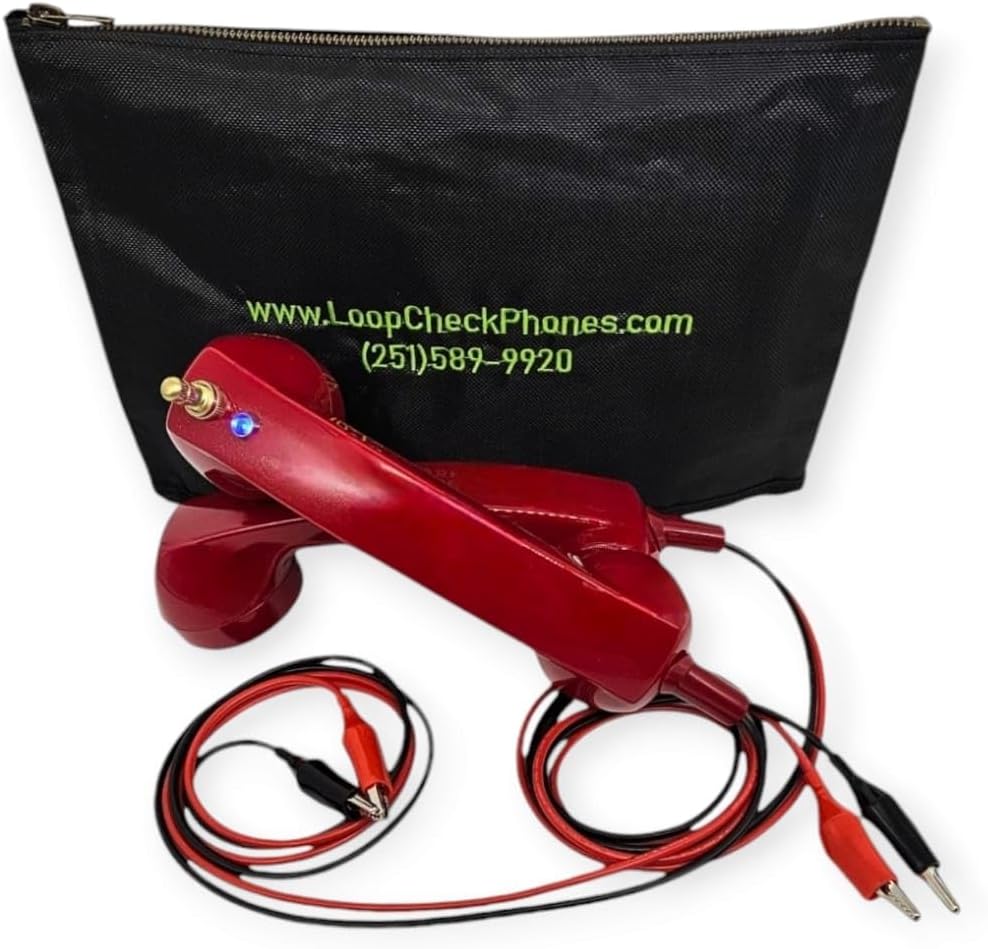Loop Check® Phones Continuity Test Electrician Phone Set ES001-R