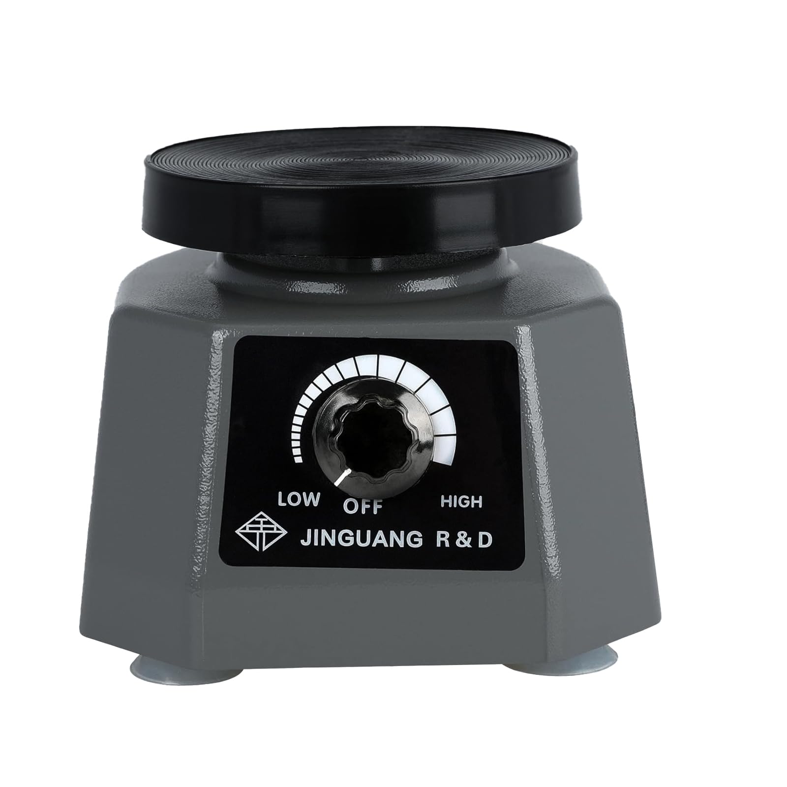 Piastra vibrante in gesso,4 "Dental Oscillatore,220V 100W piastra vibrante elettrica,velocità regolabile rotonda oscillatore,vibratore dentale per miscelare intonaco,modello in ghisa