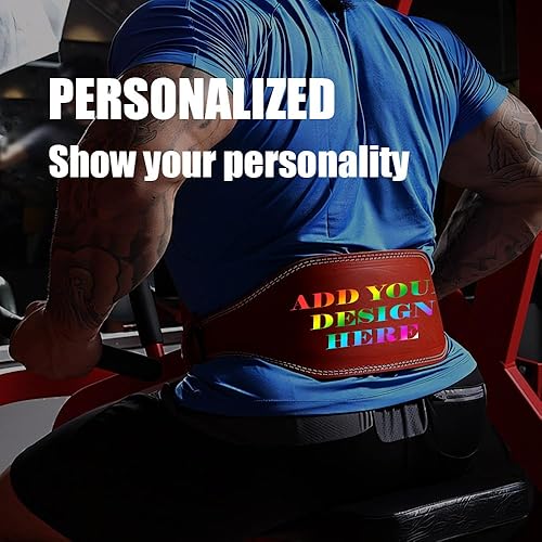 Miniatura 5 de Correa personalizada del entrenamiento del peso muerto modificado para requisitos particulares de la correa de levantamiento de pesas