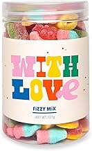 Personalised With Love Retro Pick and Mix Sweet Jar Gift, With Love Present by SweetiePost (Fizzy Pick N Mix)