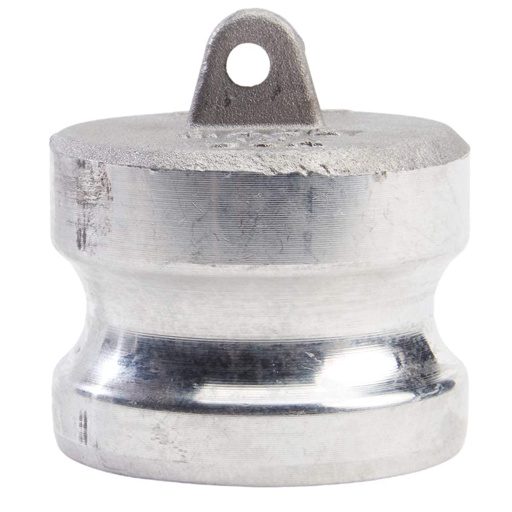 2" Aluminum Camlock Dust Plug Fittings - Aluminum Type DP Male Cam Lock
