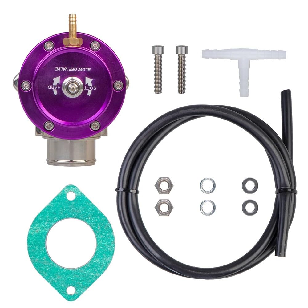 Variabile VVT ​​Elettrovalvola Valvola di Scarico Turbo Universale Tipo S. Adattatore Regolabile per Scarico/sfiato da 25 psi BOV Valvola solenoide‌