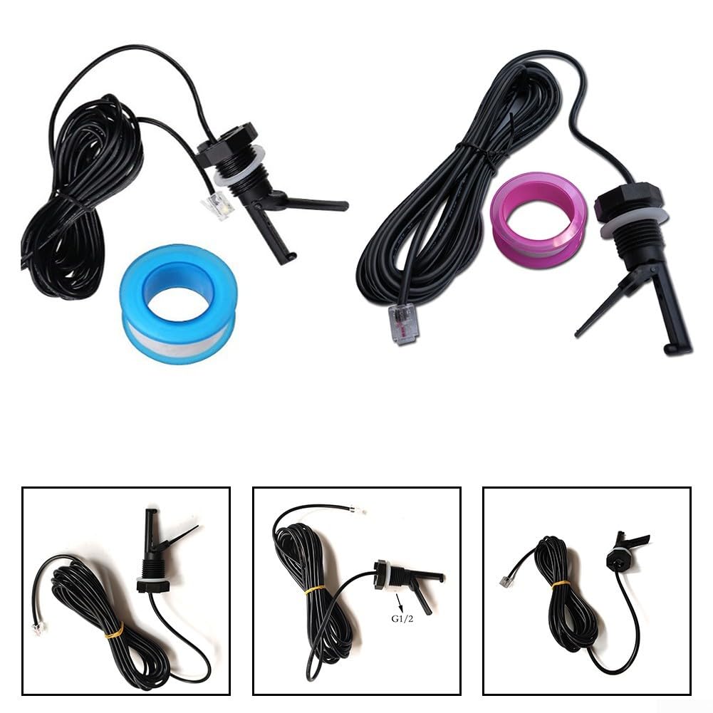 Kit de remplacement d'interrupteur de débit avec câble de 4,5 m compatible avec les générateurs de cellules salées Aquarite, accessoire d'équipement de piscine pour une détection précise du