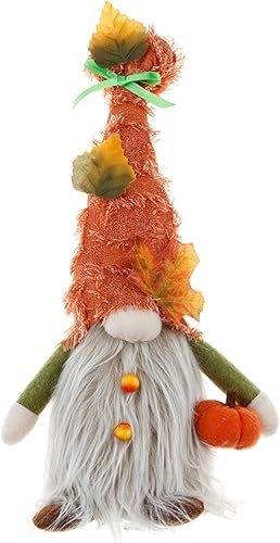 Gnomos de peluche de Acción de Gracias, lindo gnomo con luces, muñeco Tomte sueco de otoño para cosecha, Acción de Gracias, decoración de mesa para disponible en Yaxa Peru