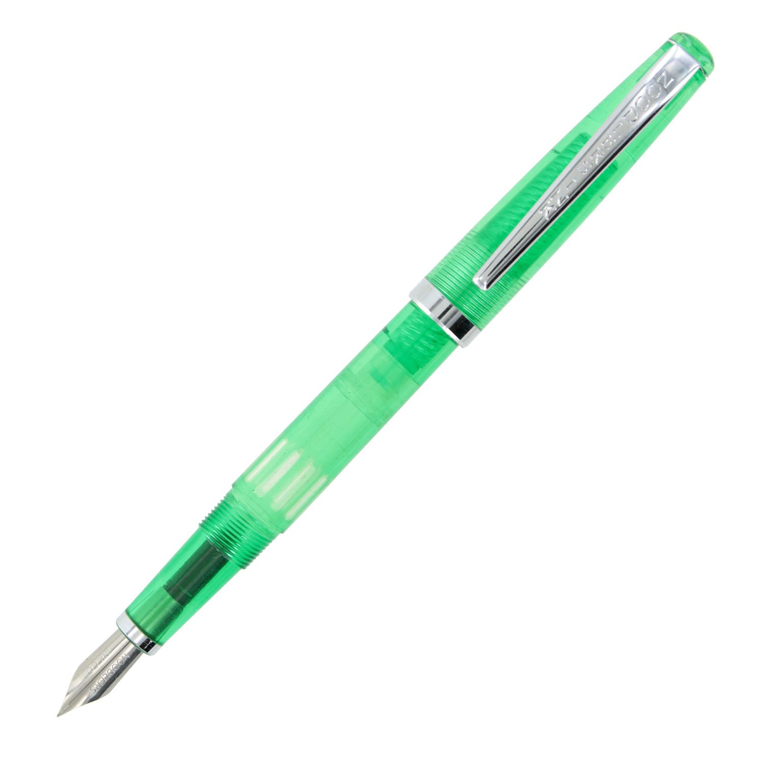 Noodler’s Stylo plume standard Nib Creaper Green Bay Demonstrator