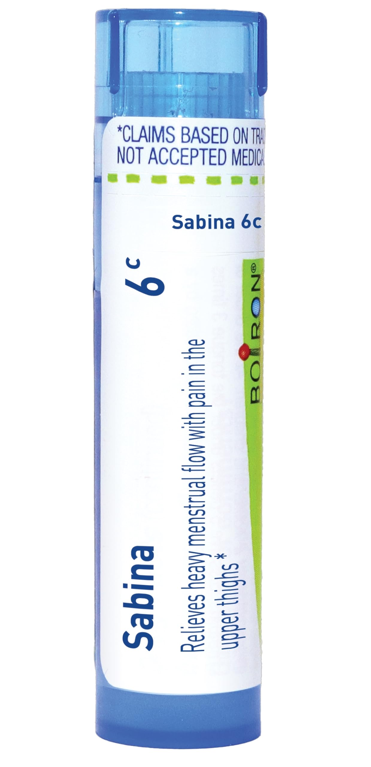 Boiron Sabina 6C Homeopathic Medicine for Menstruation - 80 Pellets