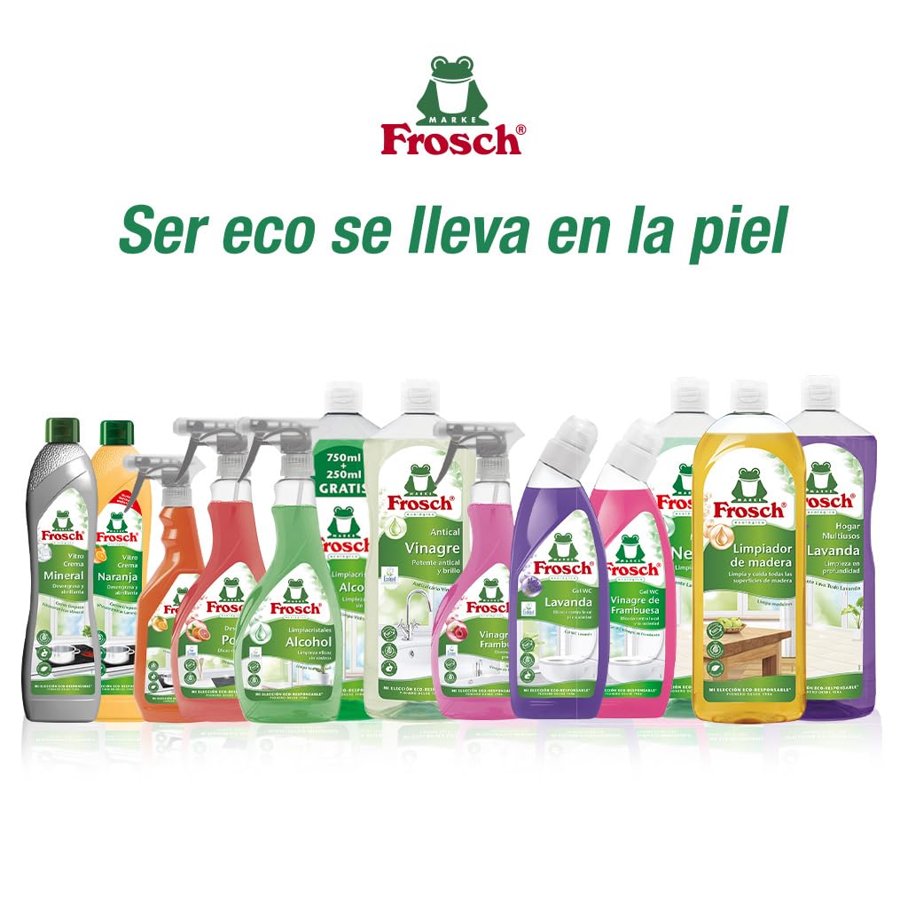 Frosch Limpiador Ecológico de Madera 750ml Spray - Limpieza y Mantenimiento Suelos y Superficies Madera - Fórmula Pino y Naranja - Elimina Manchas Difíciles — view 6