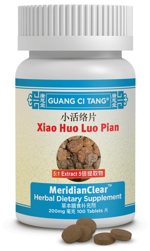 Guang Ci TangActiveHerb Xiao Huo Luo Pian (MeridianClear) 200 mg 100 Tablets