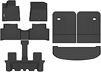 Vista 31 de Alfombrillas para Todo Tipo de Clima y Revestimiento para Maletero para Nissan Rogue 2021-2025 2026 (NO para Sport), Alfombrillas de Coche