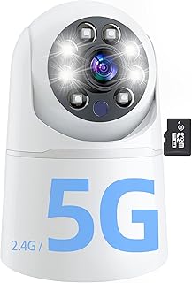 Indoor Security Camera,3MP Home Camera for Baby/Pet Monitor with Phone App,Pan/Tilt,2.4/5GHz Wi-Fi,2-Way Audio,SD Storage,Motion Detection,Smart Night Vision Ideal Cameras for Home Security