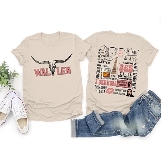 Music Lover Shirt T Shirts Country Vintage Graphic Tees Singer Fan Short Sleeves 1PC Tops
