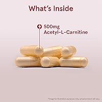 Vista 3 de Jarrow Formulas Acetil L-Carnitina, ACE, 500 Mg, 1