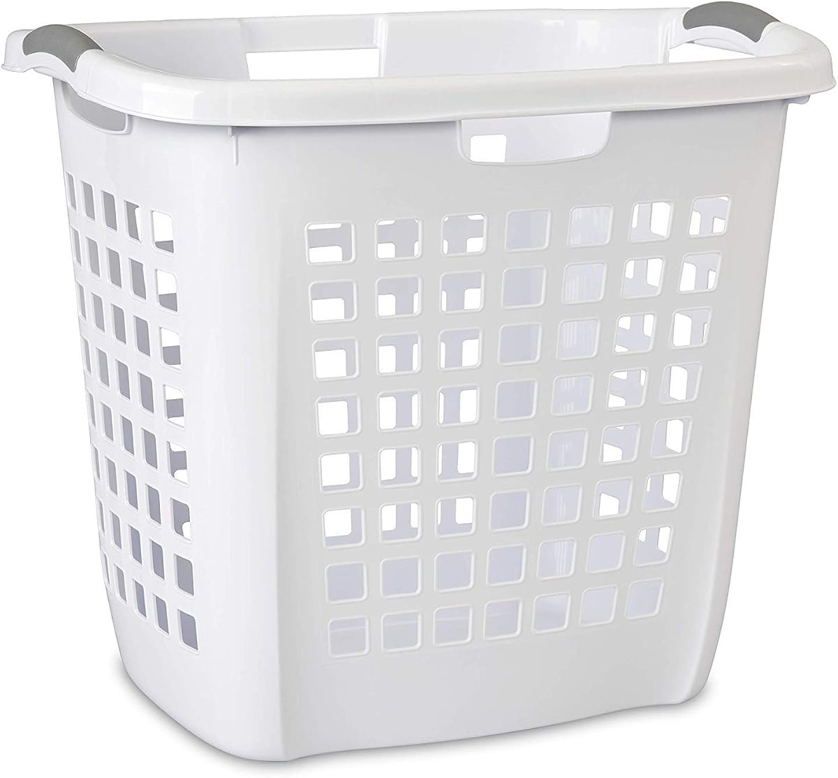 12258004 Carry Hamper, 19-7/8", White