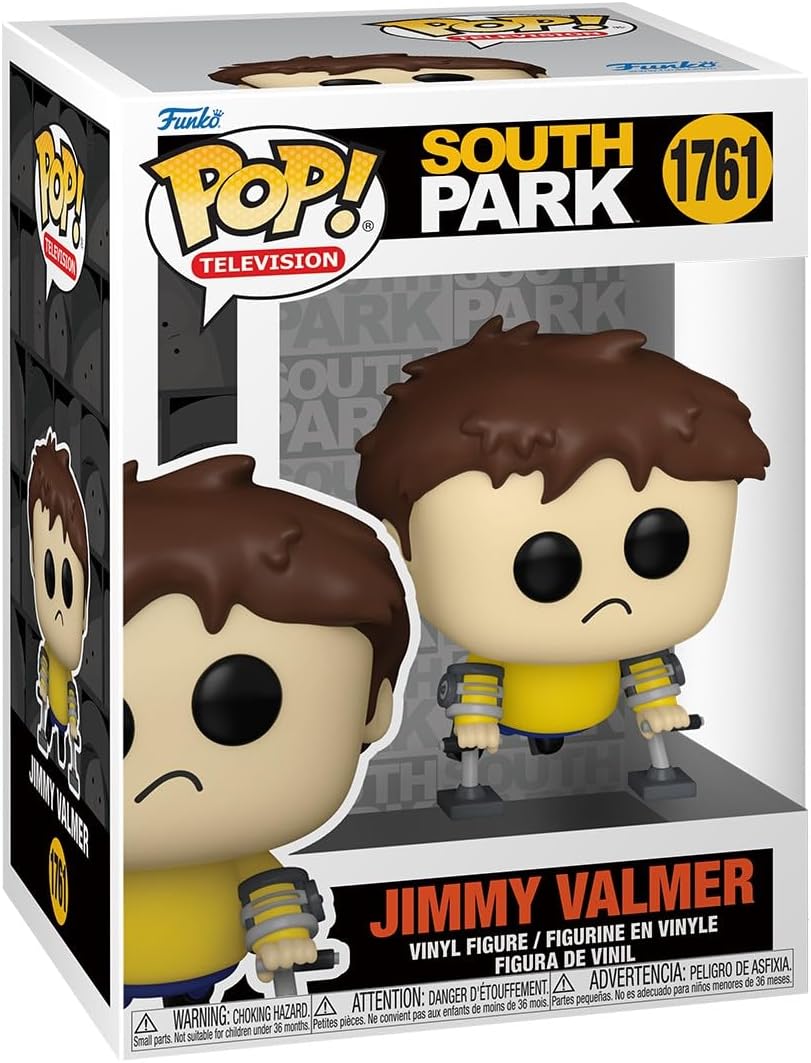 Funko Pop! TV: South Park - Jimmy Valmer - Collectable Vinyl Figure - Gift Idea - Official Merchandise - Toys for Kids & Adults - TV Fans - Model Figure for Collectors and Display