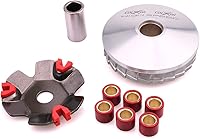 Glixal ATKS-041 GY6 50cc Variator Kit with 6.5g Rollers - High Performance Racing Clutch for Scooters ATVs Mopeds 139QMB 139QMA
