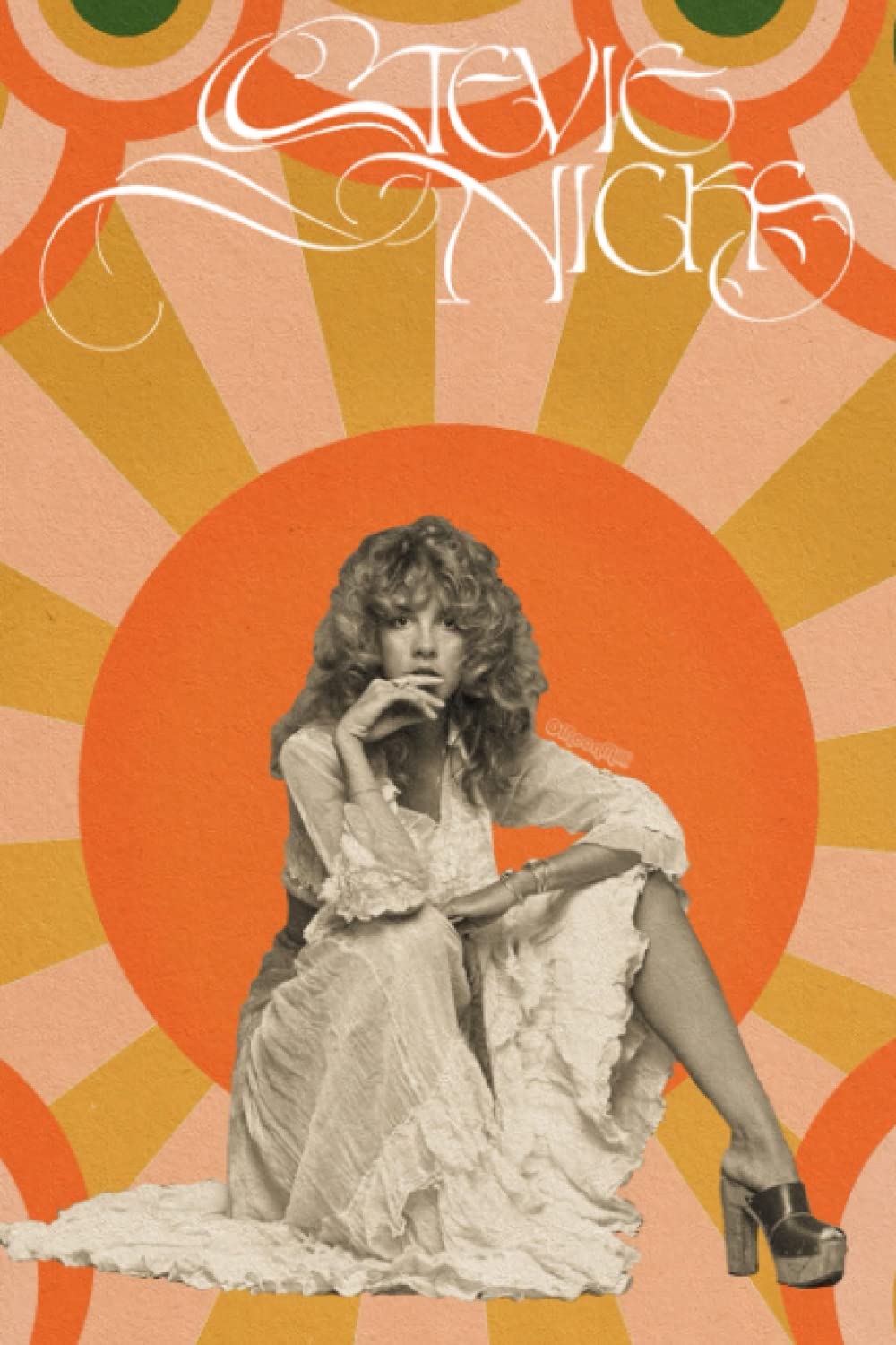 Stevie Nicks Notebook: Cute College Wide Ruled Journal Notebook for School Students, Teen Boys and Girls, Kids, Women for Creative Writing ... (Stevie Nicks Composition Notebooks)