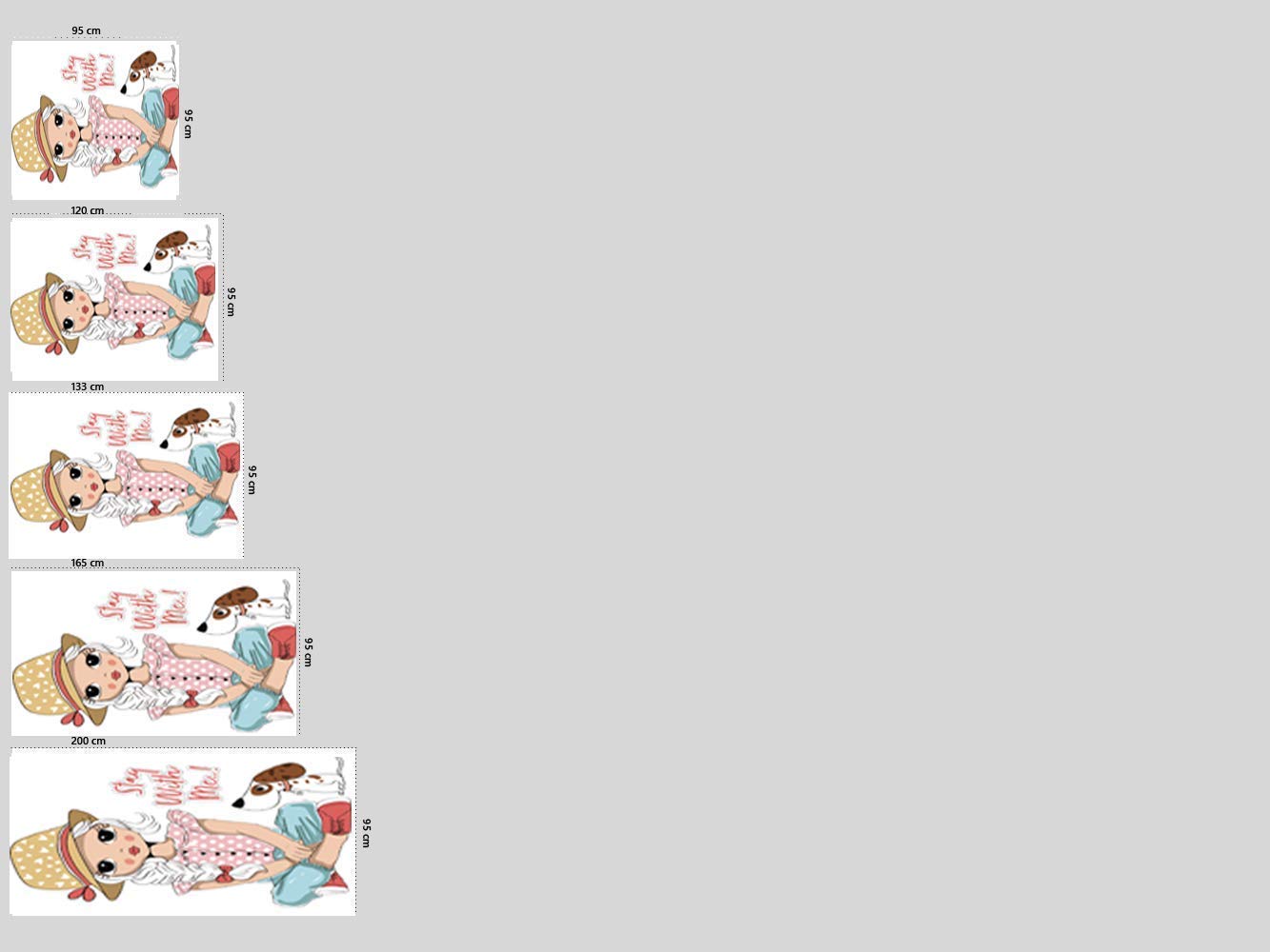 Oedim - Tappeto per Bambini Stay with Me, in PVC, 95 x 165 cm, Pavimento vinilico, Decorazione per la casa, Pavimento Sintetico, Pavimento Protettivo per Bambini