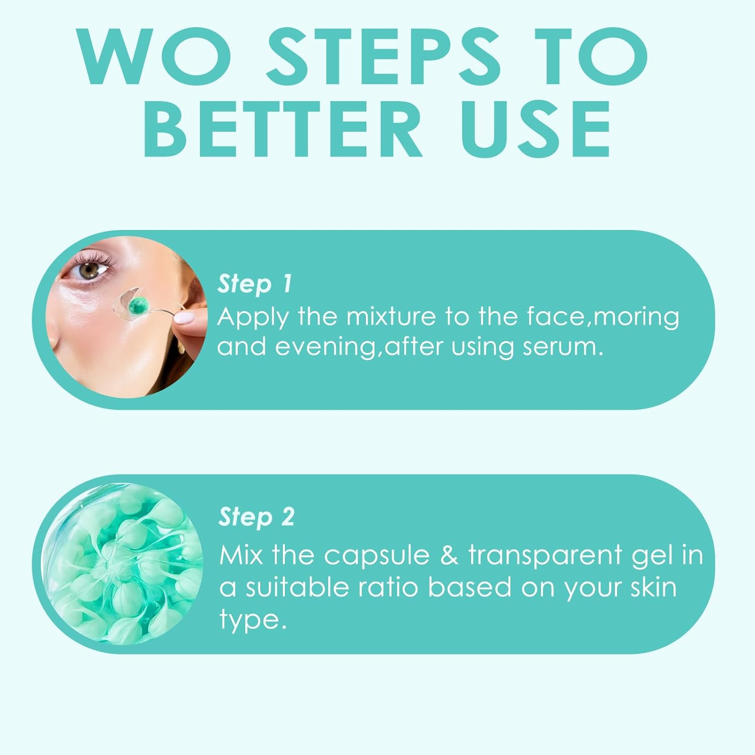 PDRN Capsule Cream Face Moisturizer with 100,000 ppm PDRN & Collagen, Lightweight Gel Hydrator for Skin Repair, Elasticity & Long-Lasting Moisture, 1.69 oz - Image 9