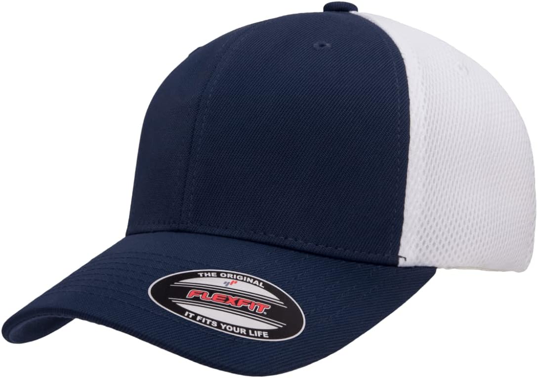 Flexfit Two-Tone Stretch Mesh Fitted Cap Hat