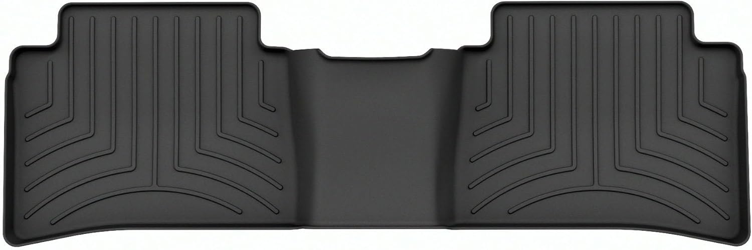 WeatherTech FloorLiner HP Custom Fit Floor Mats for Toyota Corolla Hybrid, Corolla 2nd Row (4415393IM), Black