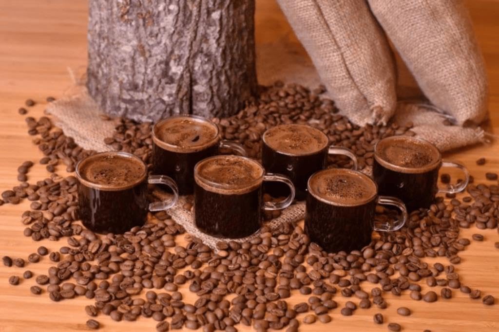 Sette - 6'lı Espresso Fincanı 100 ml