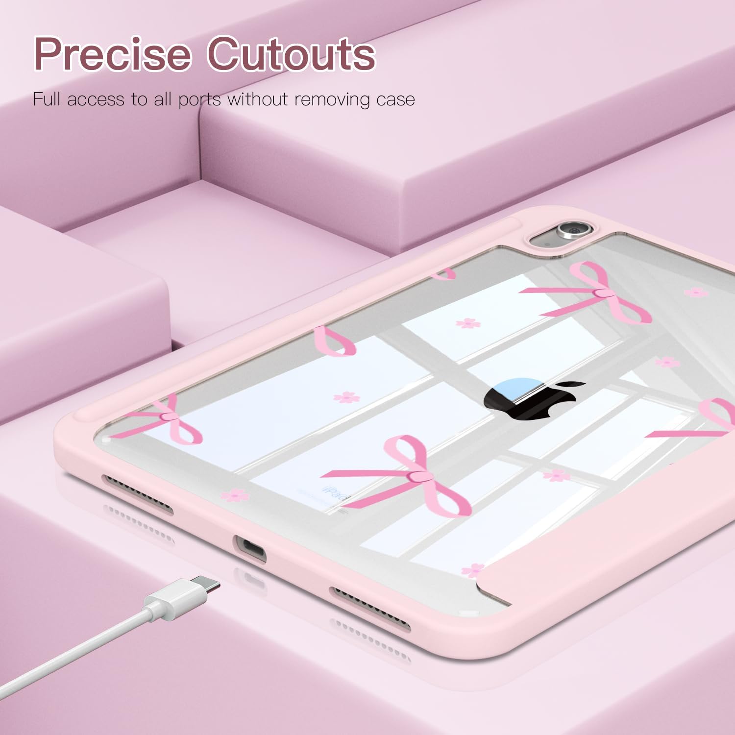 Teryeefi 2024 iPad mini 7 ケース A17 Pro用 iPad mini 第6世代ケース 2021 8.3イ