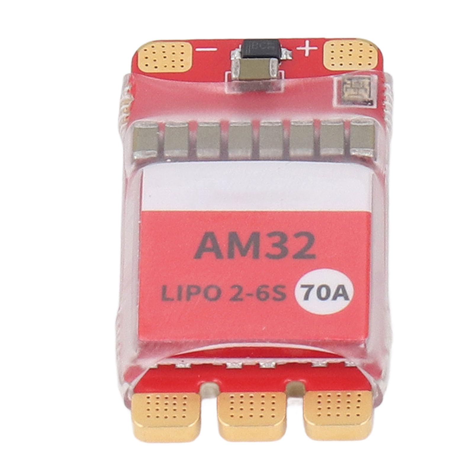 FTVOGUE Elektryczny Regulator Prędkości PCB Bezszczotkowy ESC 70A 2 do 6S Lipo AM32 Oprogramowanie Sprzętowe 128KHz PWM Regulowany BEC do Wyścigów Dronów FPV Sterowanie Silnikiem Wielowirnikowym