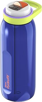 D cor 1.5L Kids School Water Bottle, Navy, Silcone Spout, Flexi Handle, Hydrofit Tritan Soft Sip