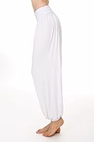 Vista 69 de Pantalones de algodón para mujer, elásticos, suaves, para yoga, deportes Gris